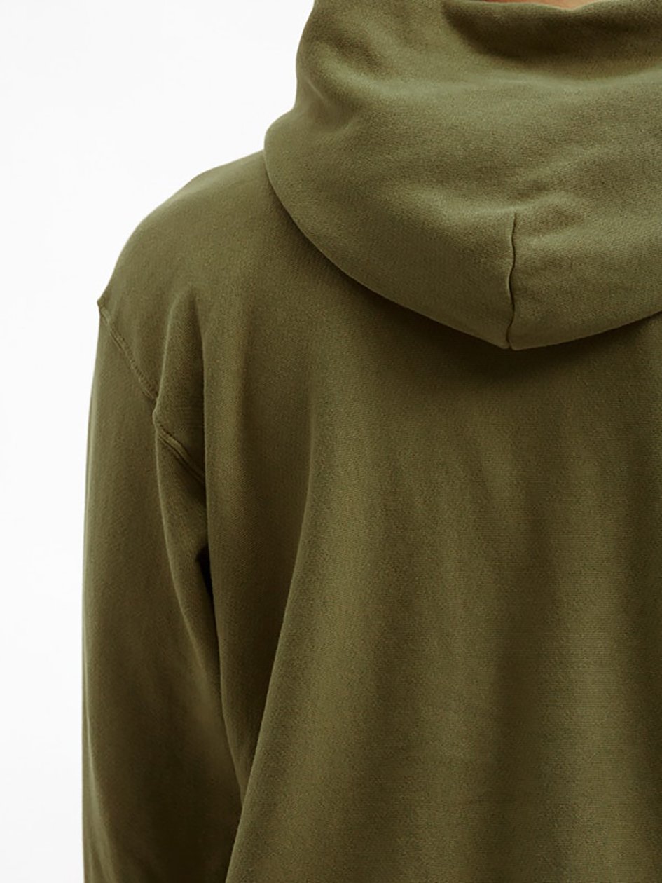 New Design Custom Men's Oversized hoodie Fleece Hoodies Army Green Hoodie