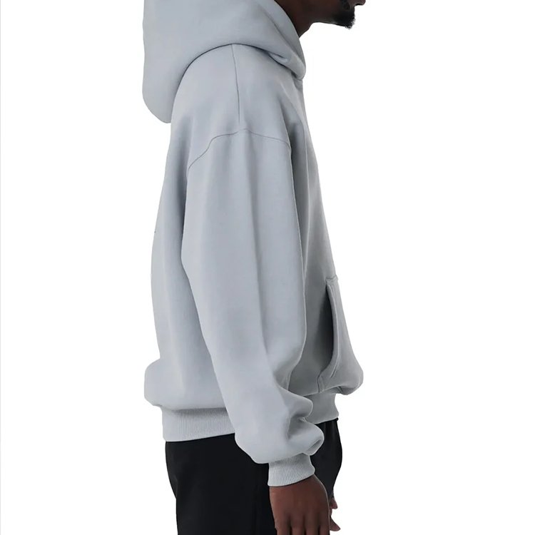 HIC High Quality Streetwear 360gsm 100% Cotton Oversized Hoodie casual Blank Customized Hoodie men's hoodies