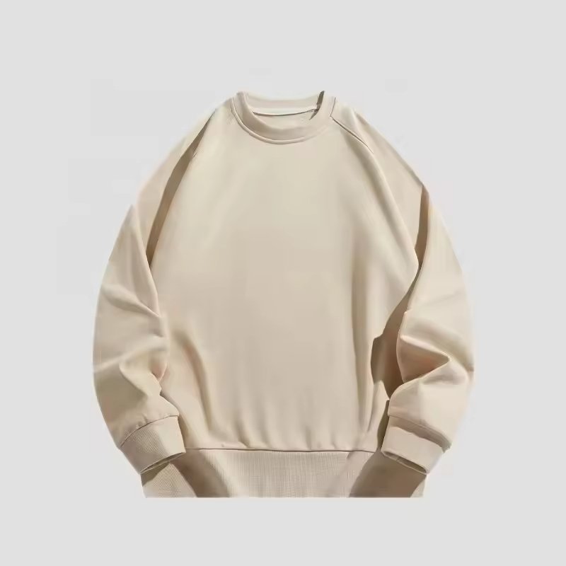 High Quality Oem Pullover Plain Hoodie For Men Jogger White Crewneck Cotton Custom Hoodie Crew Neck Men'S Hoodies Sweatshirts