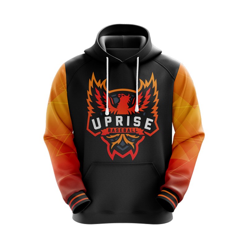 High quality unisex custom polyester oversized sublimation blank plus size men's hoodies& baseball hockey sweatshirts