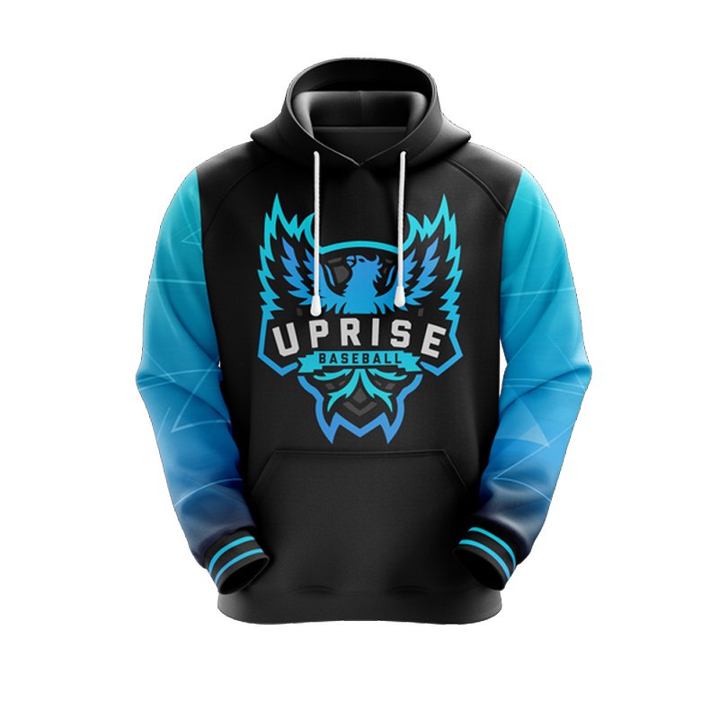 High quality unisex custom polyester oversized sublimation blank plus size men's hoodies& baseball hockey sweatshirts