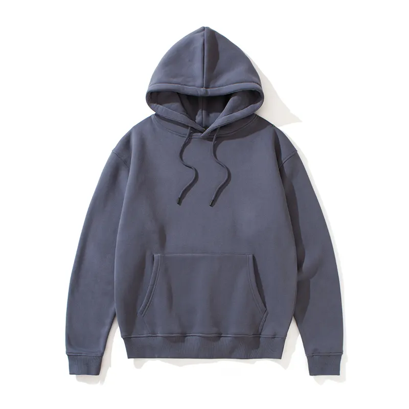 Embroidery Embossed Organic Cotton Unisex Oversized Custom Plus Size Men'S Hoodies And Sweatshirts Men'S Hoodies
