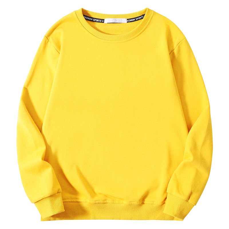 Hot selling unisex crew neck jumper blank french terry cotton polyester streetwear embroidered pullover men crewneck sweatshirt