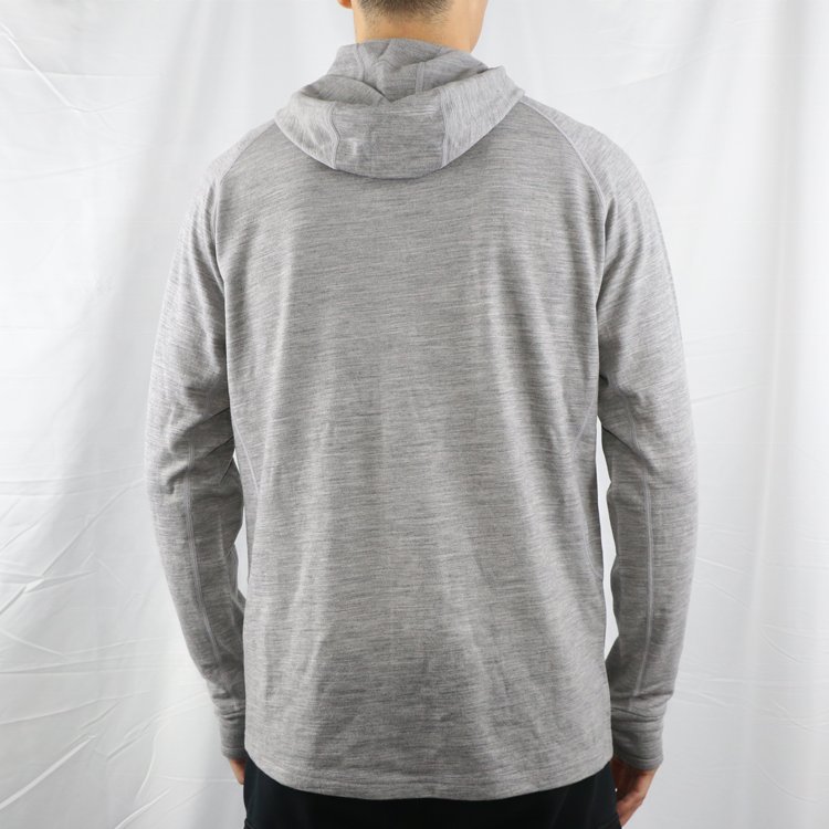 Custom Logo Men High Quality Printed Men Hoodie OEM Sweatshirt Merino Wool T-shirts with Zipper for Running