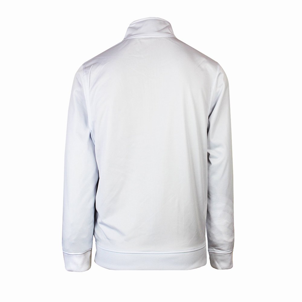 High Quality Tracksuits For Men In White Color Street Wear Fitness Tracksuits In White Color With Private Label