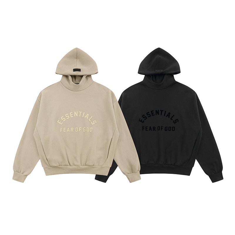 High Street 2024 hooded Hoodie Silicone flocking printing plus Hoodie Hipster Ess Casual sportswear Street clothes