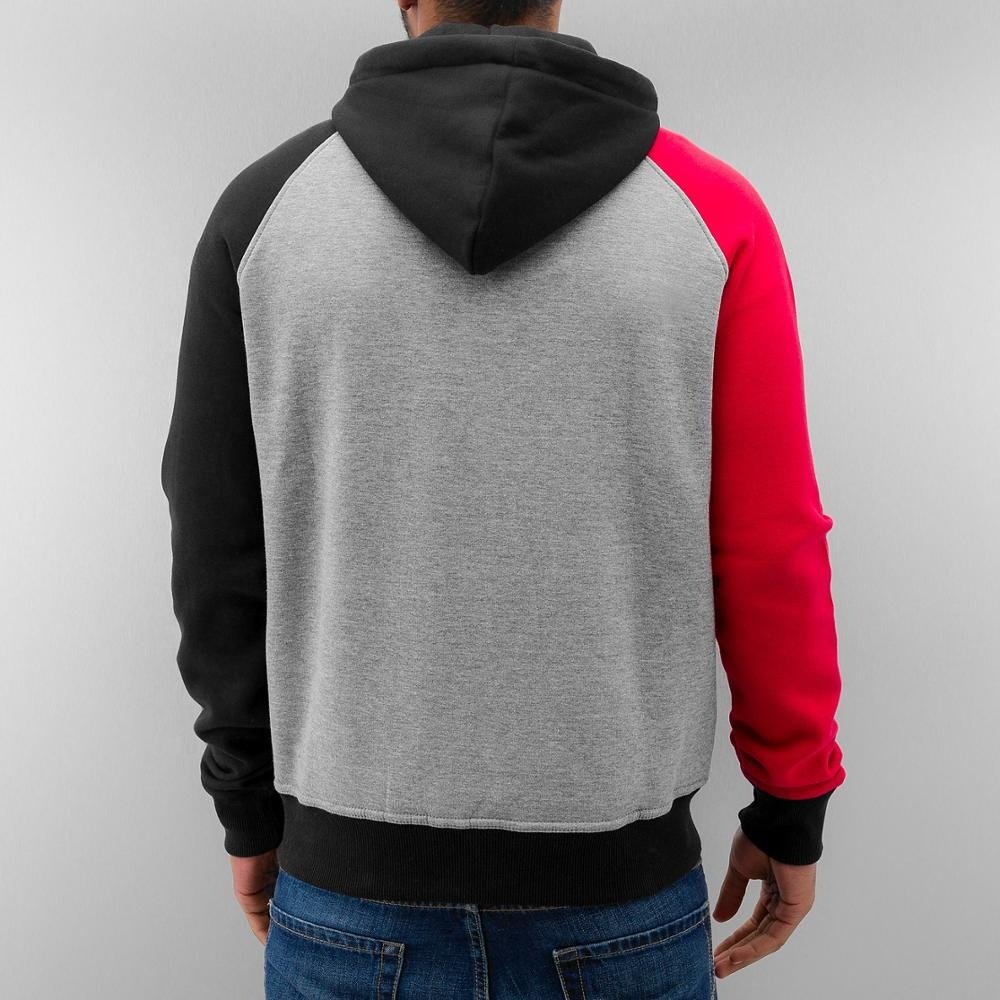 mens clothing hoodies black Heather winter hoodies for men Zipper Hoody
