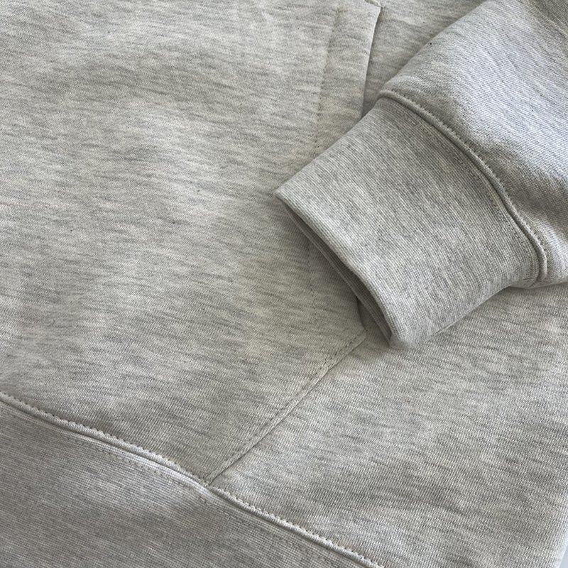 ESSENTIALS KAREEM sweater 1977 flocking American high street youth loose FOG hoodie casual plus velvet hooded sweater men