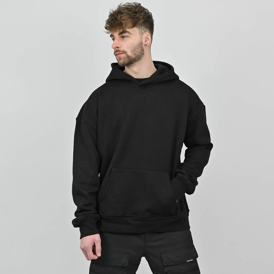 Hot sale 2024 new Oversized Hoodie Running wear high quality Custom hooodie no string training wear cotton pullover men hoodies