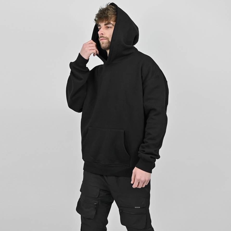 Hot sale 2024 new Oversized Hoodie Running wear high quality Custom hooodie no string training wear cotton pullover men hoodies