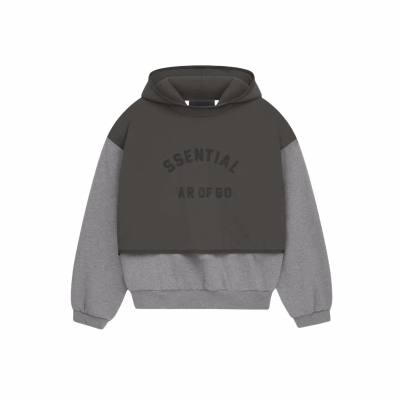 Wholesale factory spot double-layer loose long-sleeved personalized hoodie custom logo cotton oversized hip hop men's hoodie