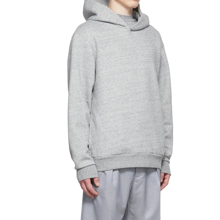 OEM Men's fleece Hoodies 100% Cotton hoodie Plus size Drop Shoulder Blank Heavyweight Pullover Hoodie