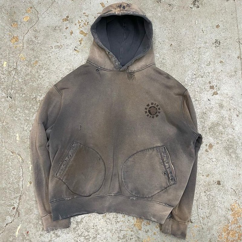 DiZNEW 450 gsm Hoodie Low moq custom casual regular sleeves High quality men's hoodie & sweatshirts
