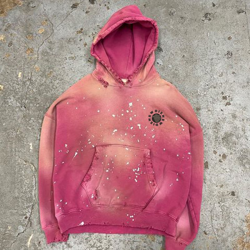 DiZNEW 450 gsm Hoodie Low moq custom casual regular sleeves High quality men's hoodie & sweatshirts