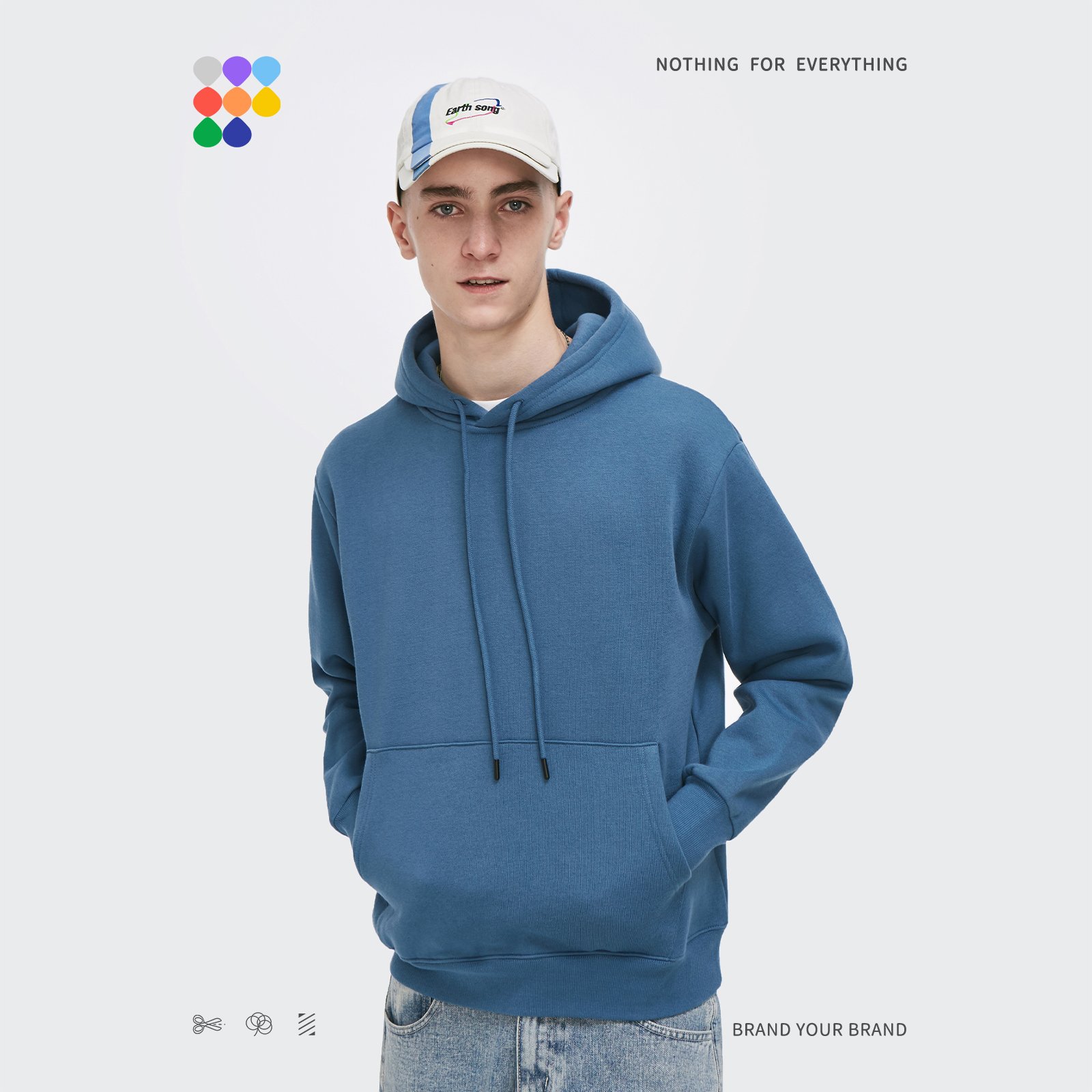 Fleece Thick Men Outfits Men Tracksuit Sweatshirts Men's Hoodies Set MOQ 1 Pieces Fall Sets Hoodie