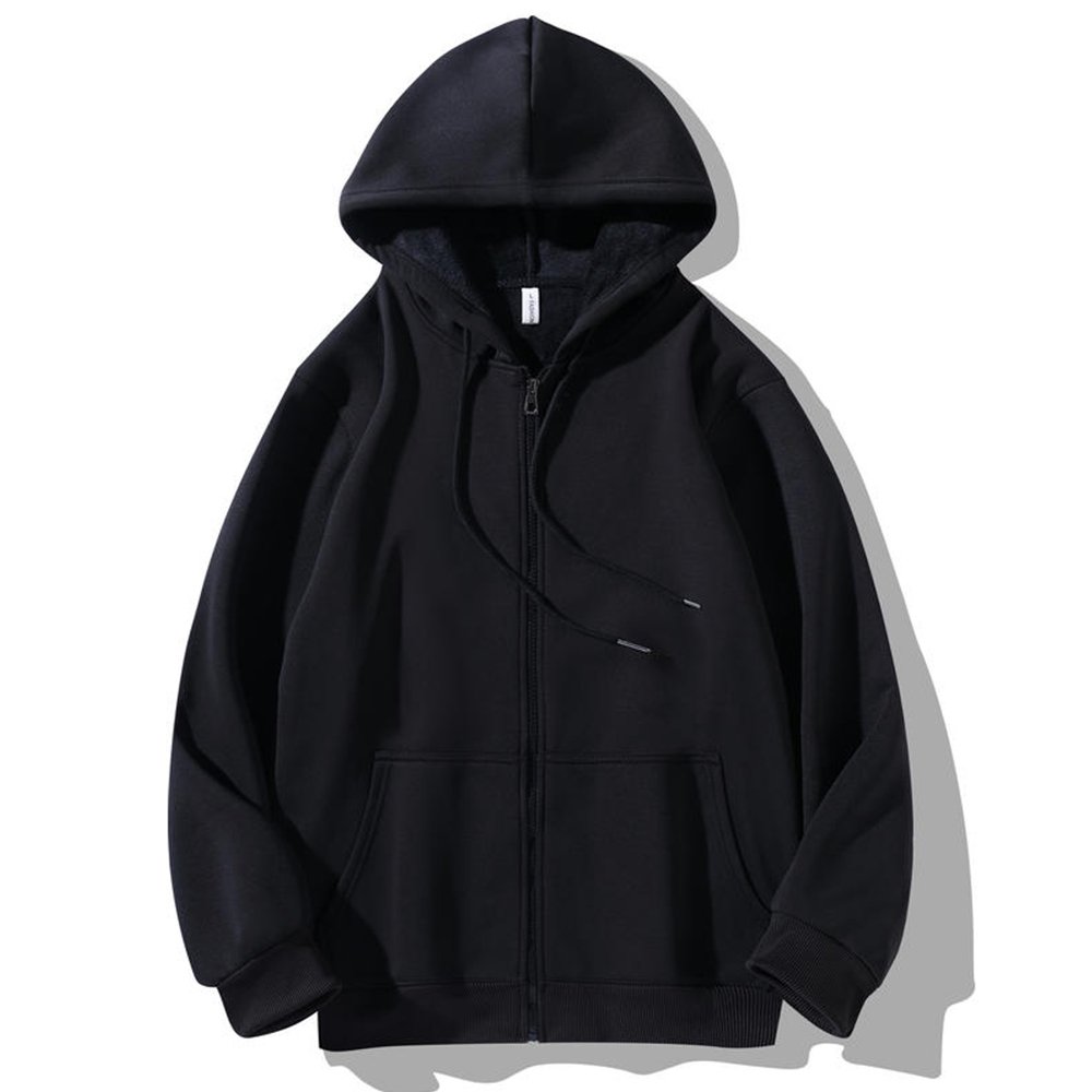 Custom Zipper Hoodie Heavyweight Oversized Zip Up Hoodie Manufacturer Luxury Thick Cotton Hoodie High Quality Sudaderas Hombre