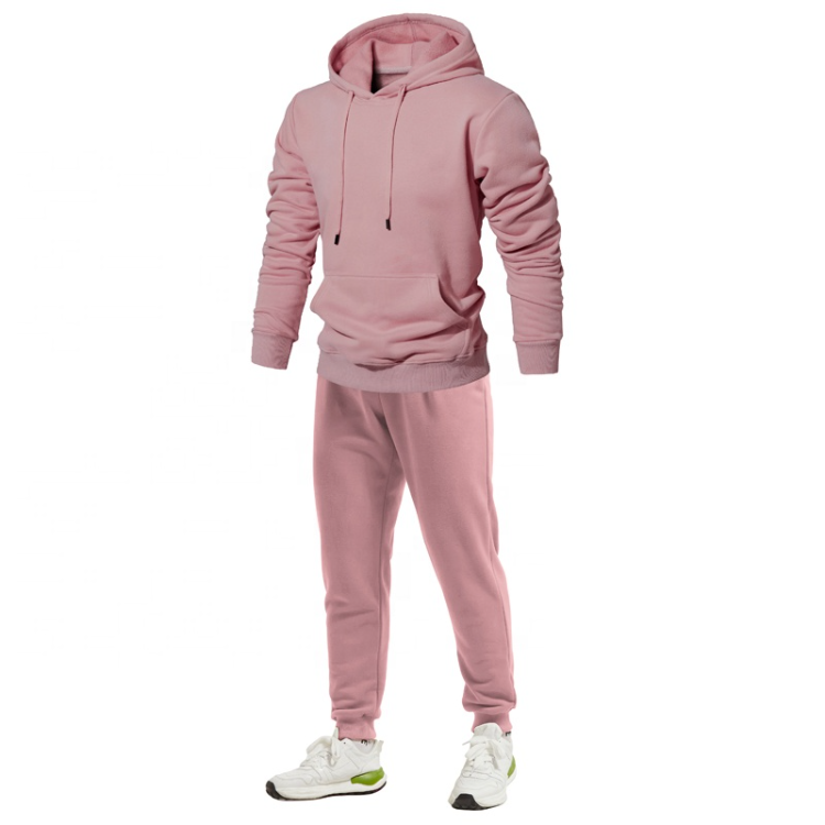 Custom Logo Men Jogger Sweat Pants Oem Tracksuit Training Wear Sweatpants Hoodie Set