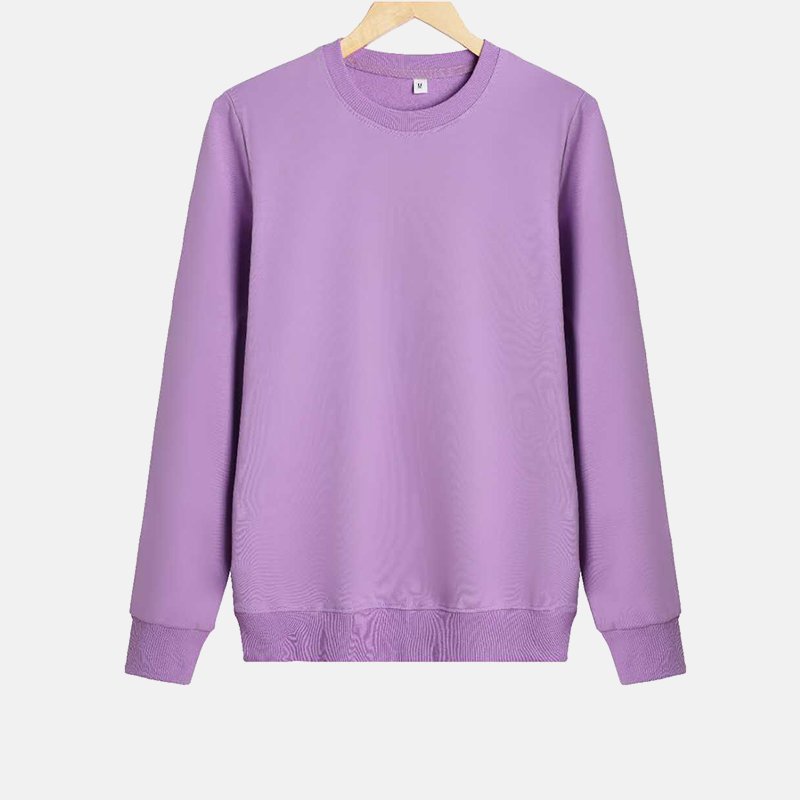 Men's Hoodies Oversized Long Sleeve Loose Casual Trend Solid Color Cotton Round Neck Long Sleeve Sweatshirts of Men