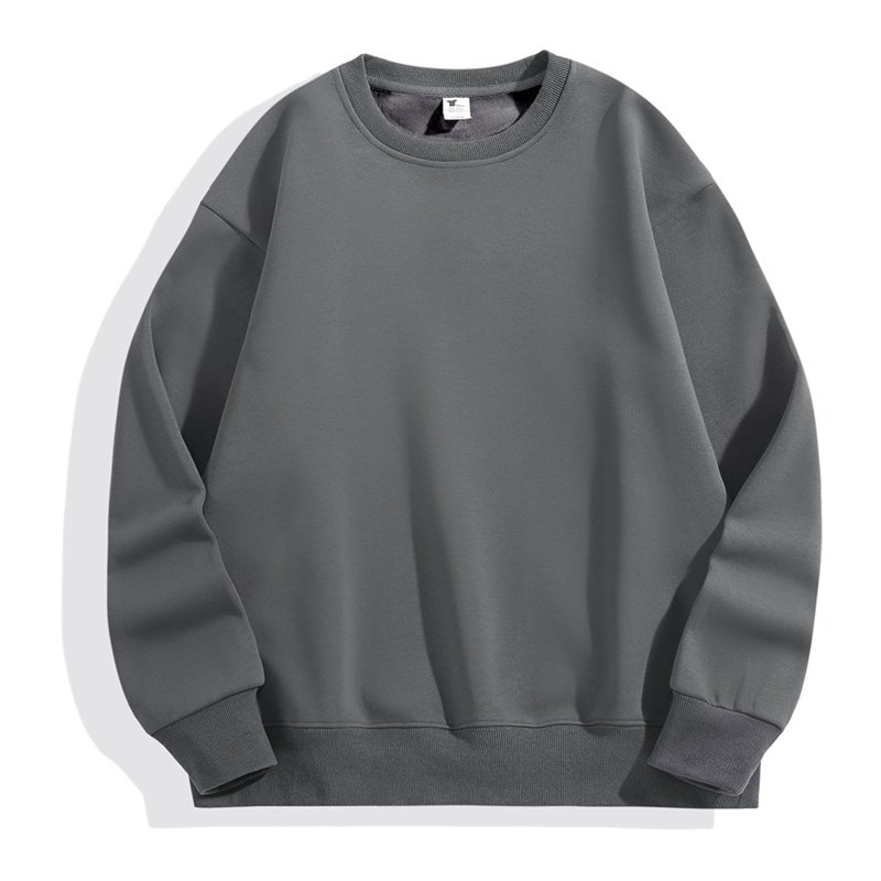 Wholesale Unisex Plain Men's Blank Oversized Heavy Sweatshirt Print Cotton Fleece Crew Neck Embroidery Crewneck For Men
