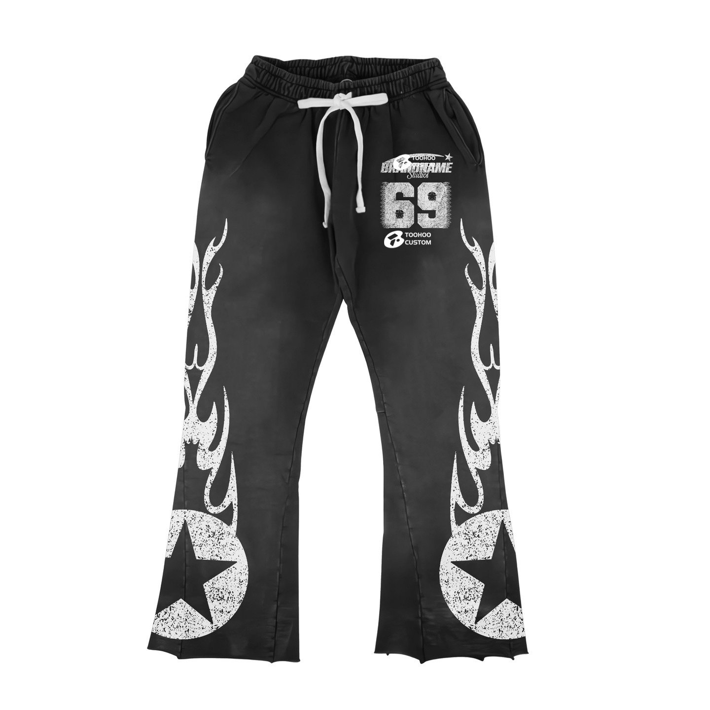 2024 hoodie customisable high quality custom puff print hoodie 500gsm acid wash men sweatsuit custom printed hoodies