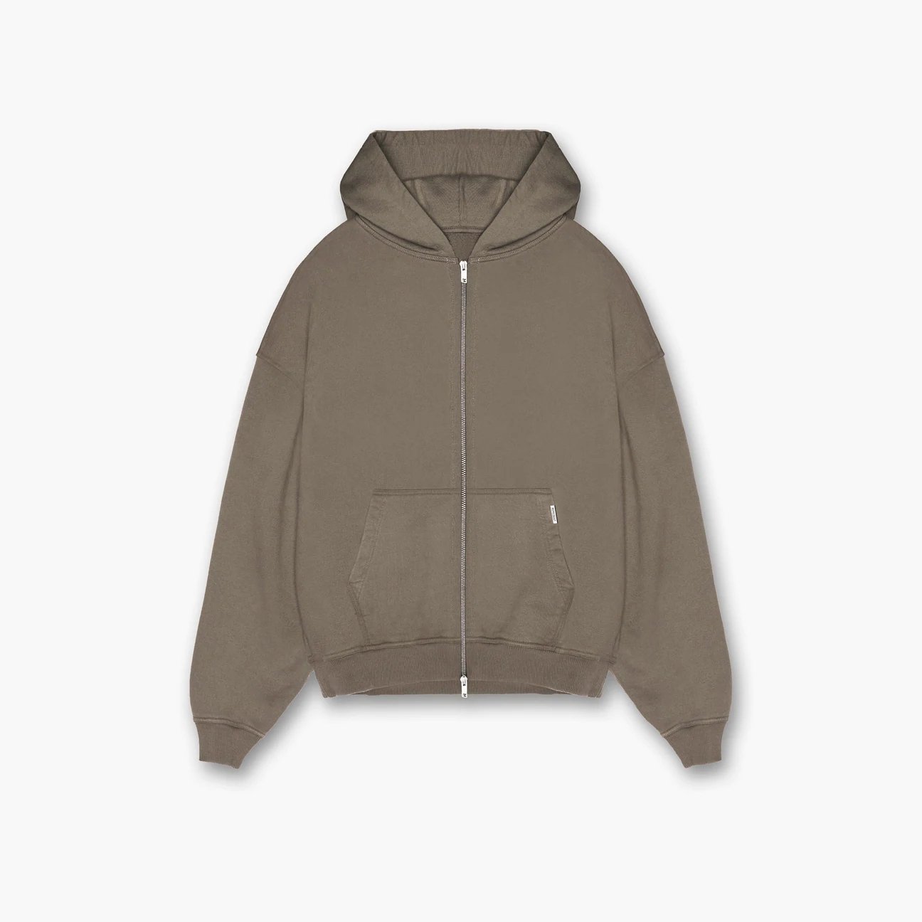 High Quality Men Zip Up Hoodies Raw Unisex Heavyweight Cotton Oversized Blank Custom Logo Zipper Sweatshirts