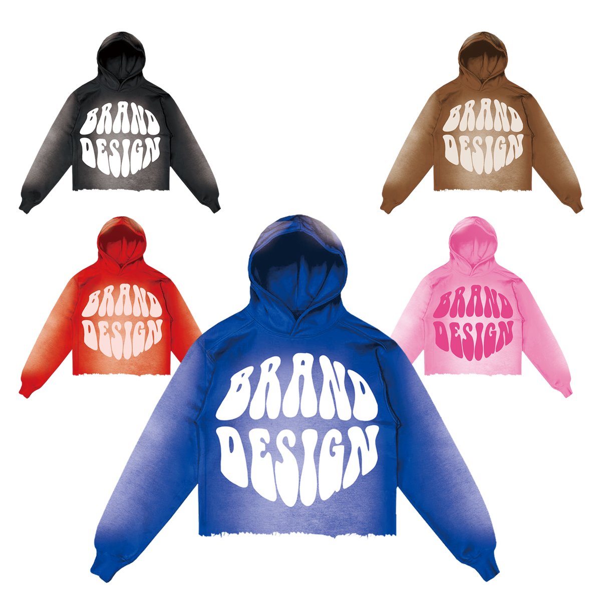 Autumn And Winter Acid Wash Unisex Custom Embroidery Printing Logo Sweatshirt Cotton Pullover Sublimation Men's Hoodies