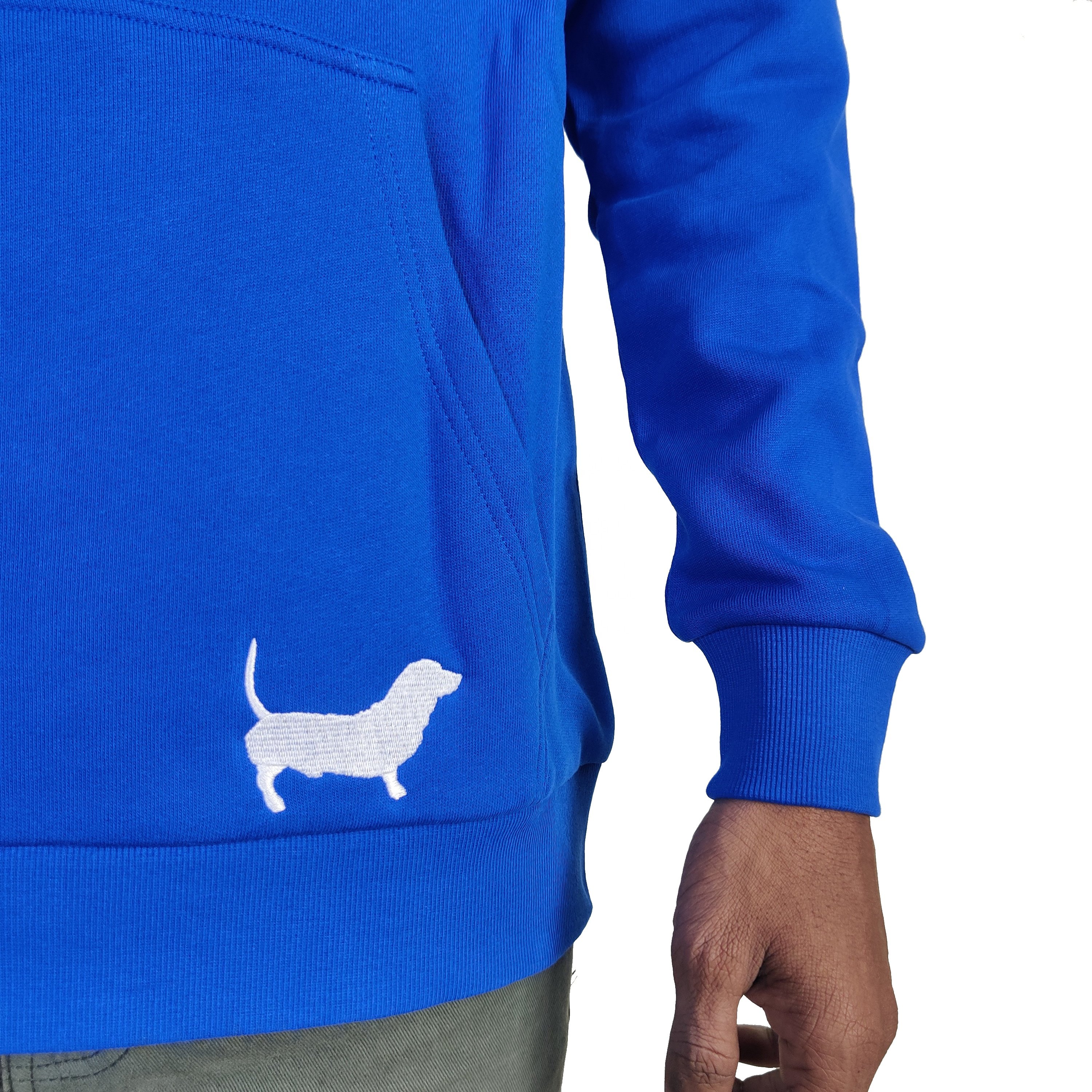 Fashionable embroidered men's pullover ecofriendly breathable fleece Hooded Sweatshirt wholesales from Bangladesh 2024