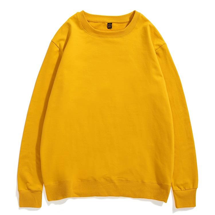 Custom hoodie men Cotton men crew neck sweatshirts blank pullover oversized hoodie,plain terry jumper men's hoodies sweatshirt