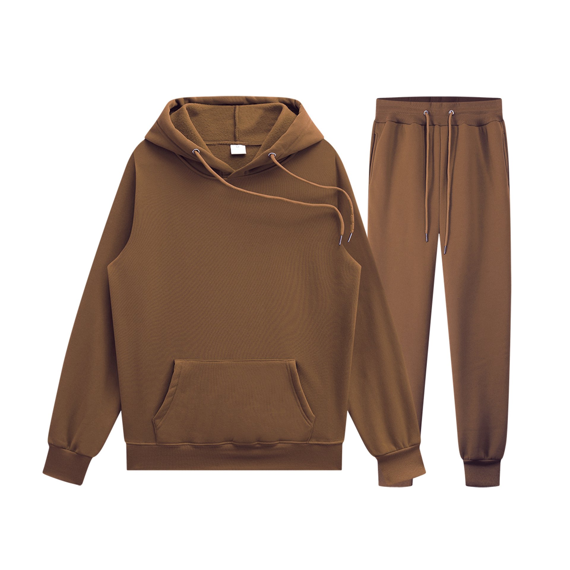 MAQVOB sweatsuit set cotton polyester men's hoodies & sweatshirts recycle material sweatpants custom men oversized tracksuit