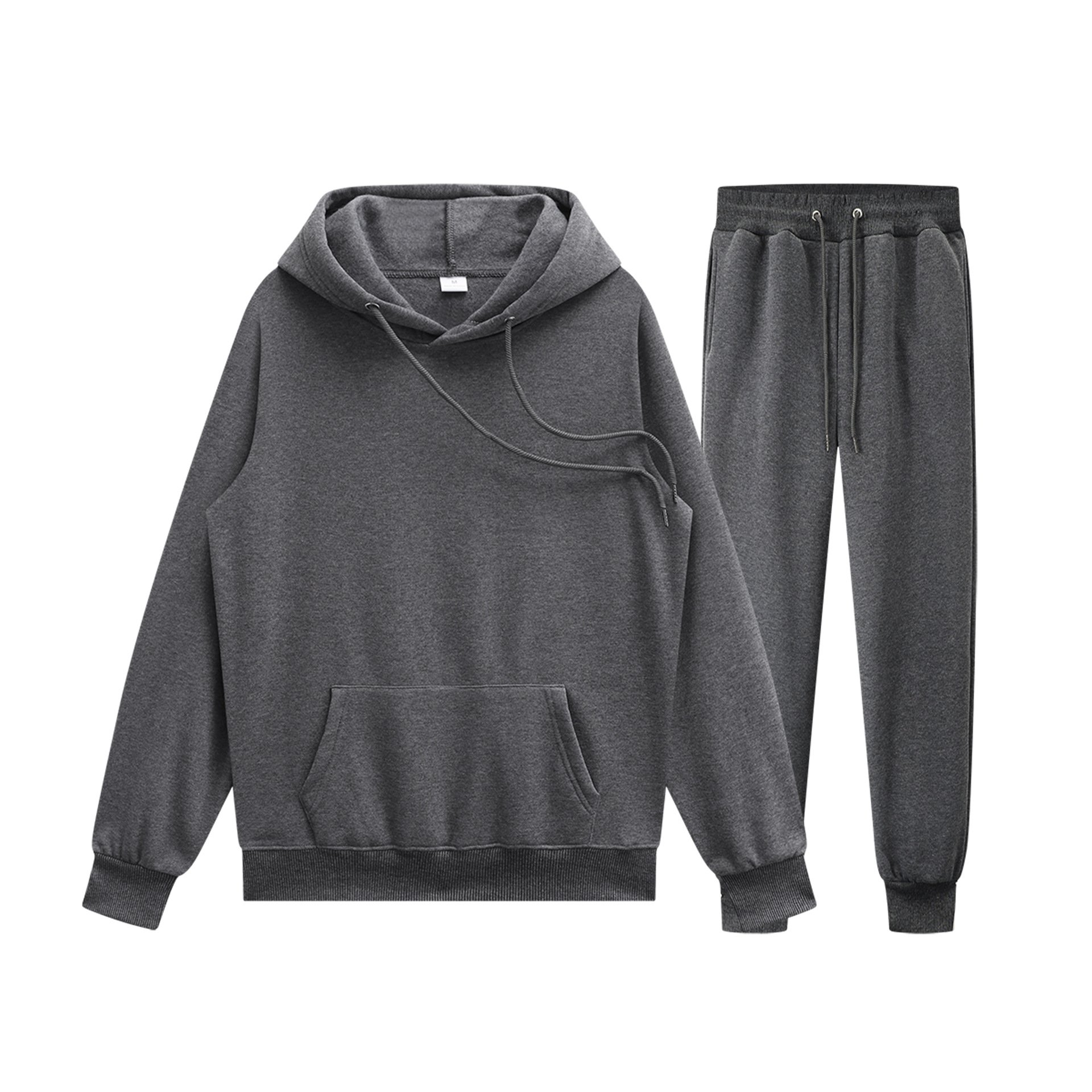 MAQVOB sweatsuit set cotton polyester men's hoodies & sweatshirts recycle material sweatpants custom men oversized tracksuit