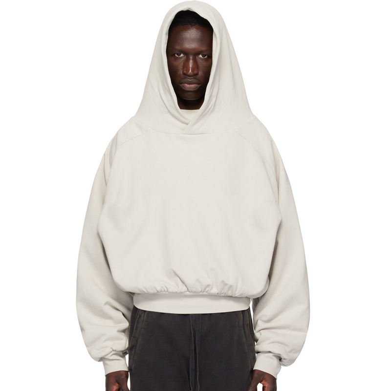 Custom Logo Clothe Brand 500gsm 600gsm Men's Fleece Boxyfit Hoodie Cotton Heavy Weight Dropped Shoulder Streetwear Boxy Hoodies
