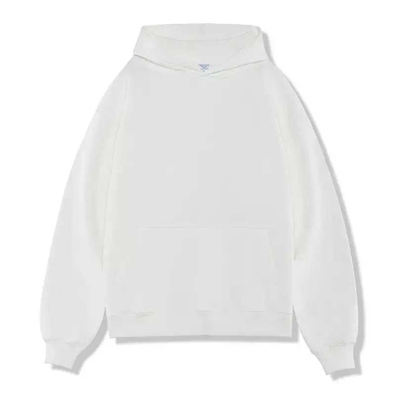 High Quality Drop Shoulder Mens Blank Hoodie No String French Terry Heavy 100% Cotton 430gsm Custom Oversized Hoody Sweatshirts