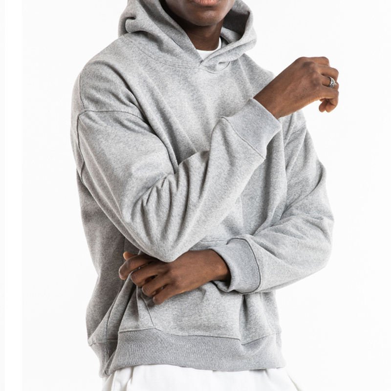 310-480gsm high quality cotton oversized blank fashion streetwear embroidery logo custom mens hoodie