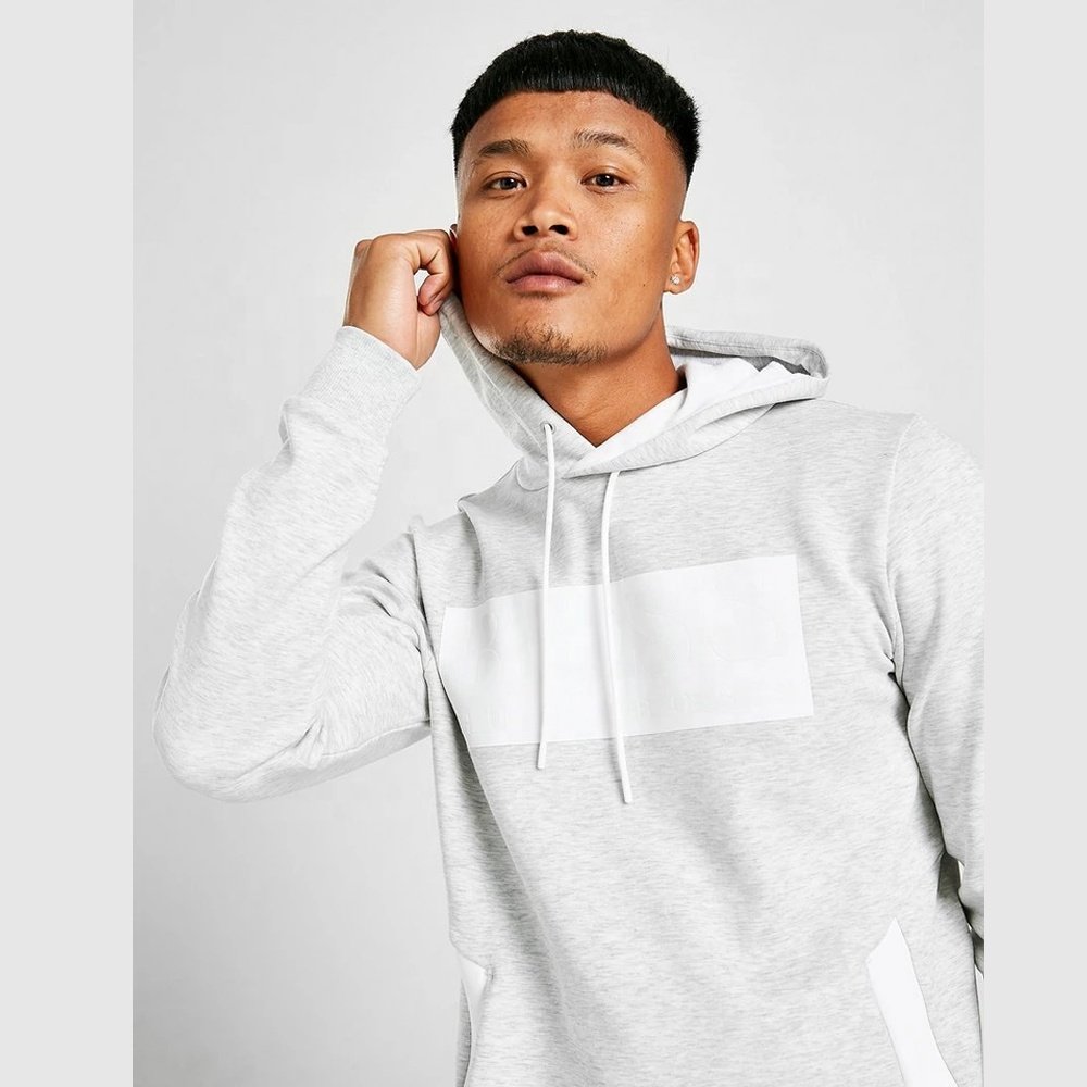 2024 New Arrival Oversize Men's Hoodies Customized Fashionable Plain Pullover Hoodies For Men Low MOQ Men's Streetwears Clothes