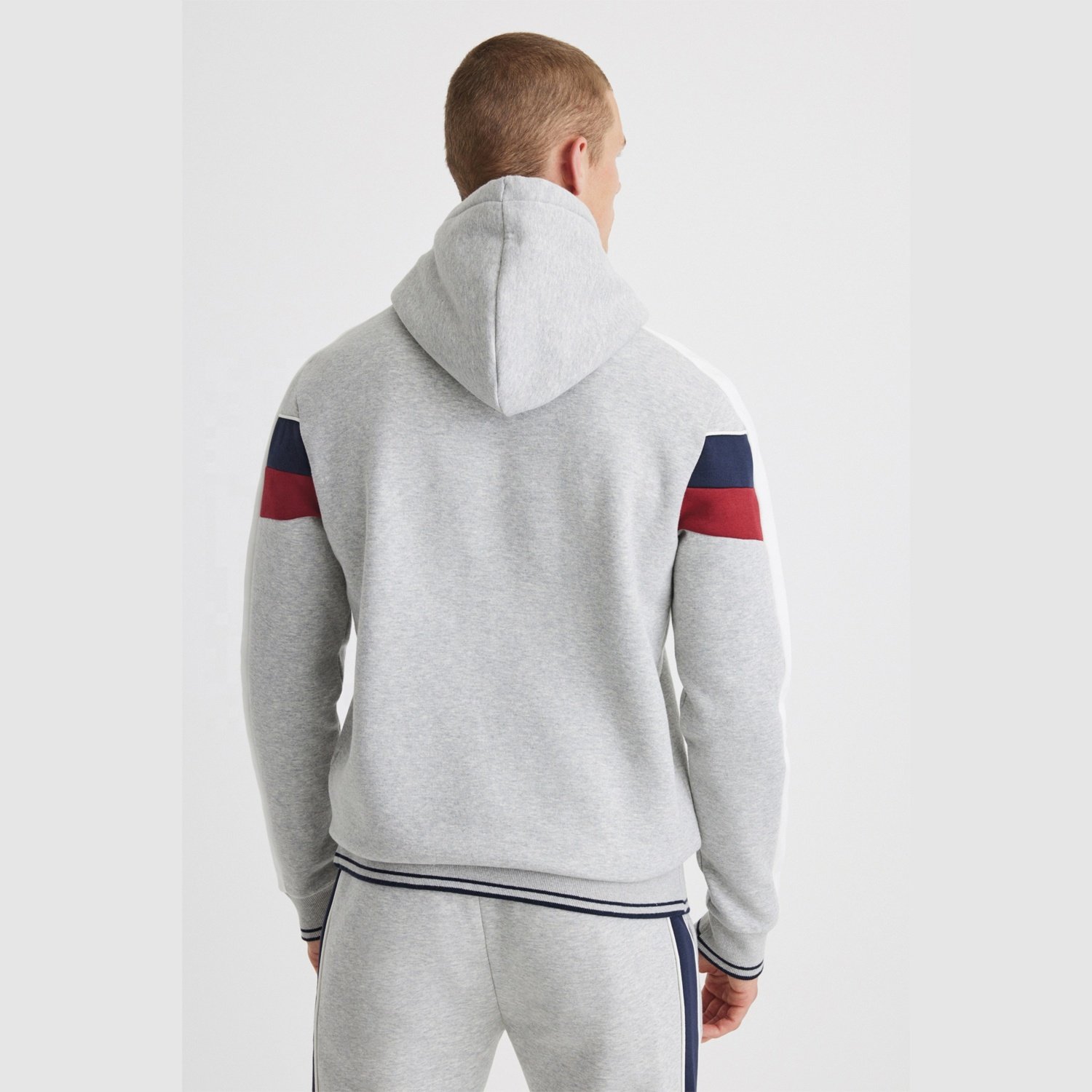2024 New Arrival Oversize Men's Hoodies Customized Fashionable Plain Pullover Hoodies For Men Low MOQ Men's Streetwears Clothes