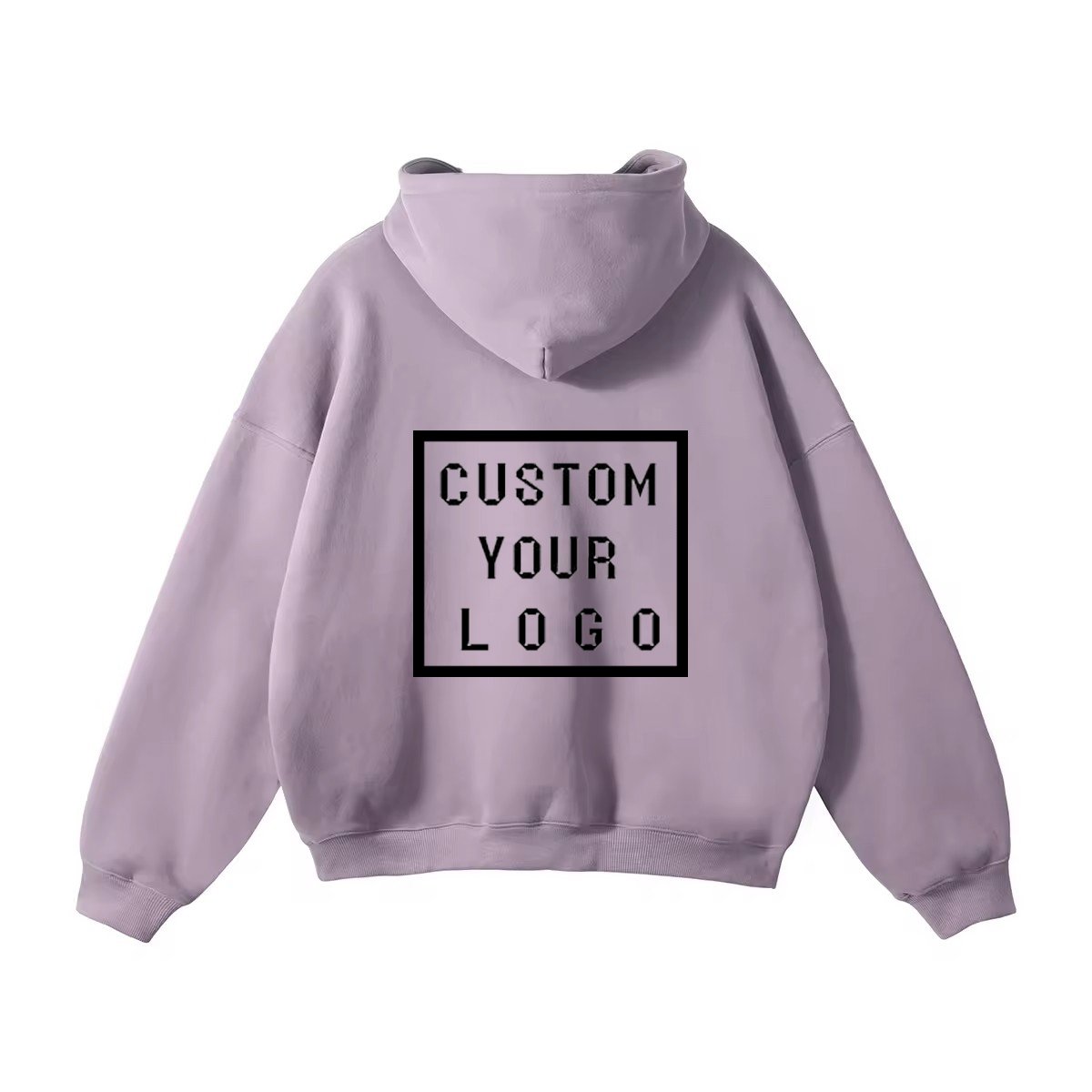 Custom Men'S Hoodies Sweatshirts Oversized Heavyweight French Terry Pullover unisex hoodies custom logo 3d puff print hoodies