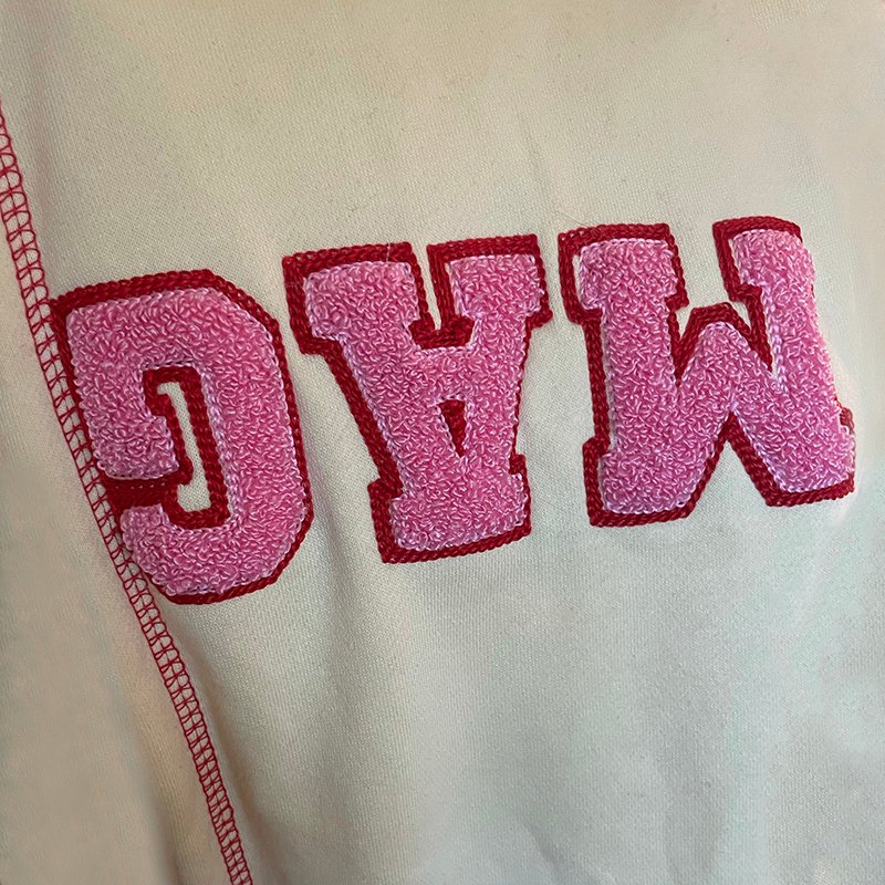 Custom logo Chenille embroidery Fitted Graphic Printed French Terry Heavyweight Vintage Men's hoodies