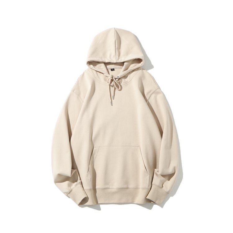 Custom Heavy Weight Streetwear Men's Hoodies Sweatshirts Manufacturer Black Unisex Boxy Pull Over Hoodie For Men