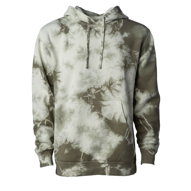 Tie Dye Men's Hoodies Wholesale High Quality Customized 2023 New Arrival Customer Design Tie Dye Men's Hoodies