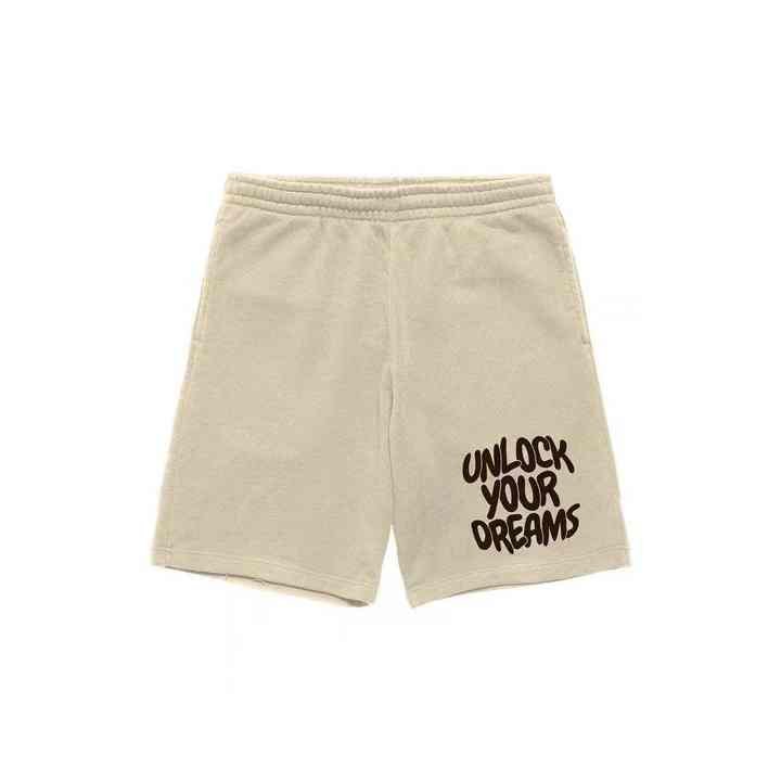 High Quality Custom Puff Print Hoodie For Men Shorts Set Casual Sports Suit Foam Print Men's Sweatshirt And Sweatpants