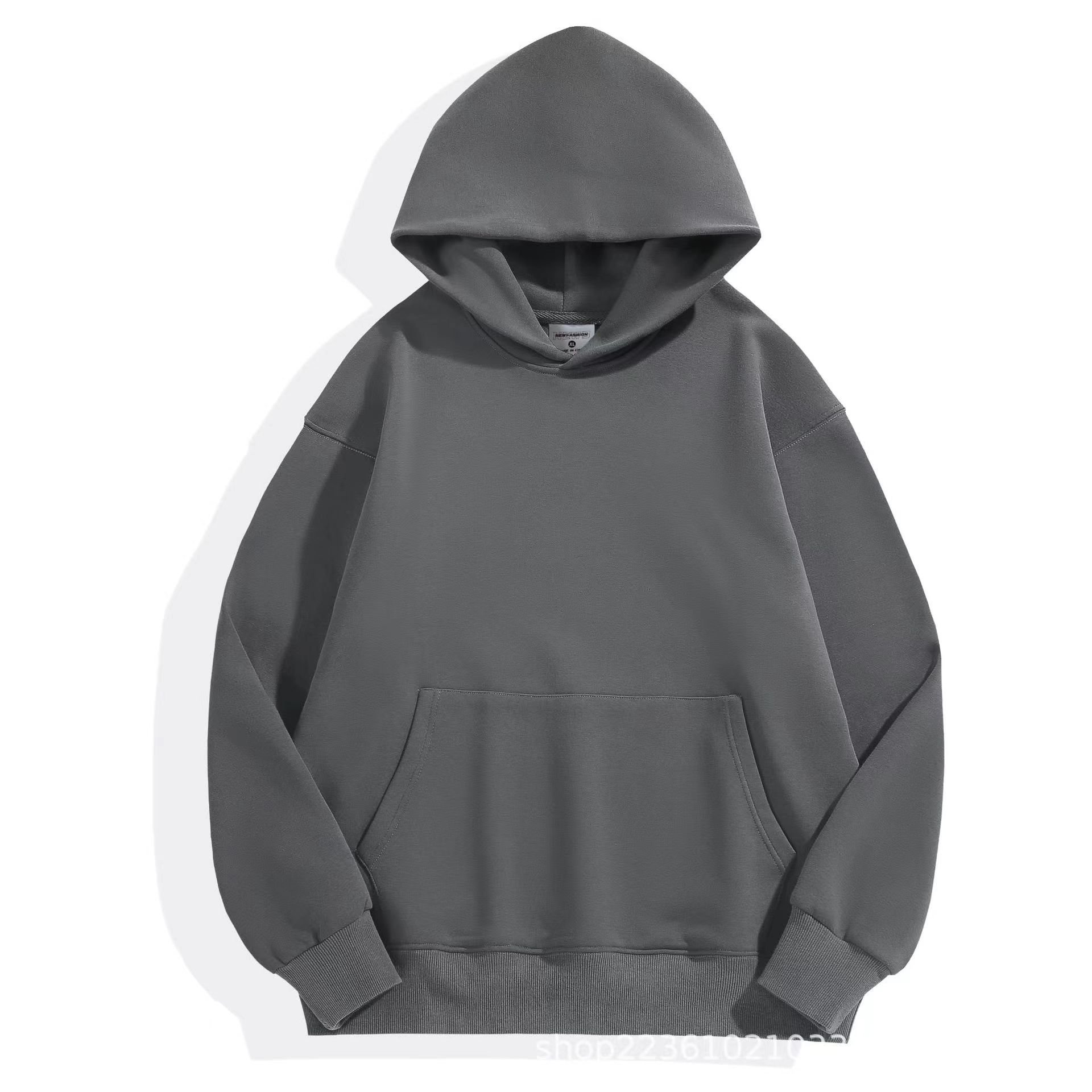 Colors Blank wholesale hoodies High Quality 500GSM Cotton Fleece Pullover Blank Oversized Hoodies