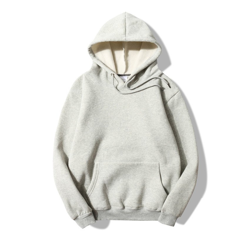 100% Cotton men's hoodies & sweatshirts plain blank hoodies custom logo embroidered oem sweatpants and hoodie set unisex for men