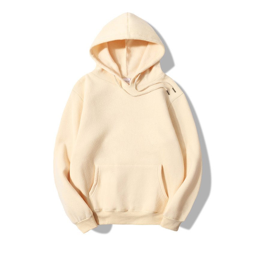 100% Cotton men's hoodies & sweatshirts plain blank hoodies custom logo embroidered oem sweatpants and hoodie set unisex for men