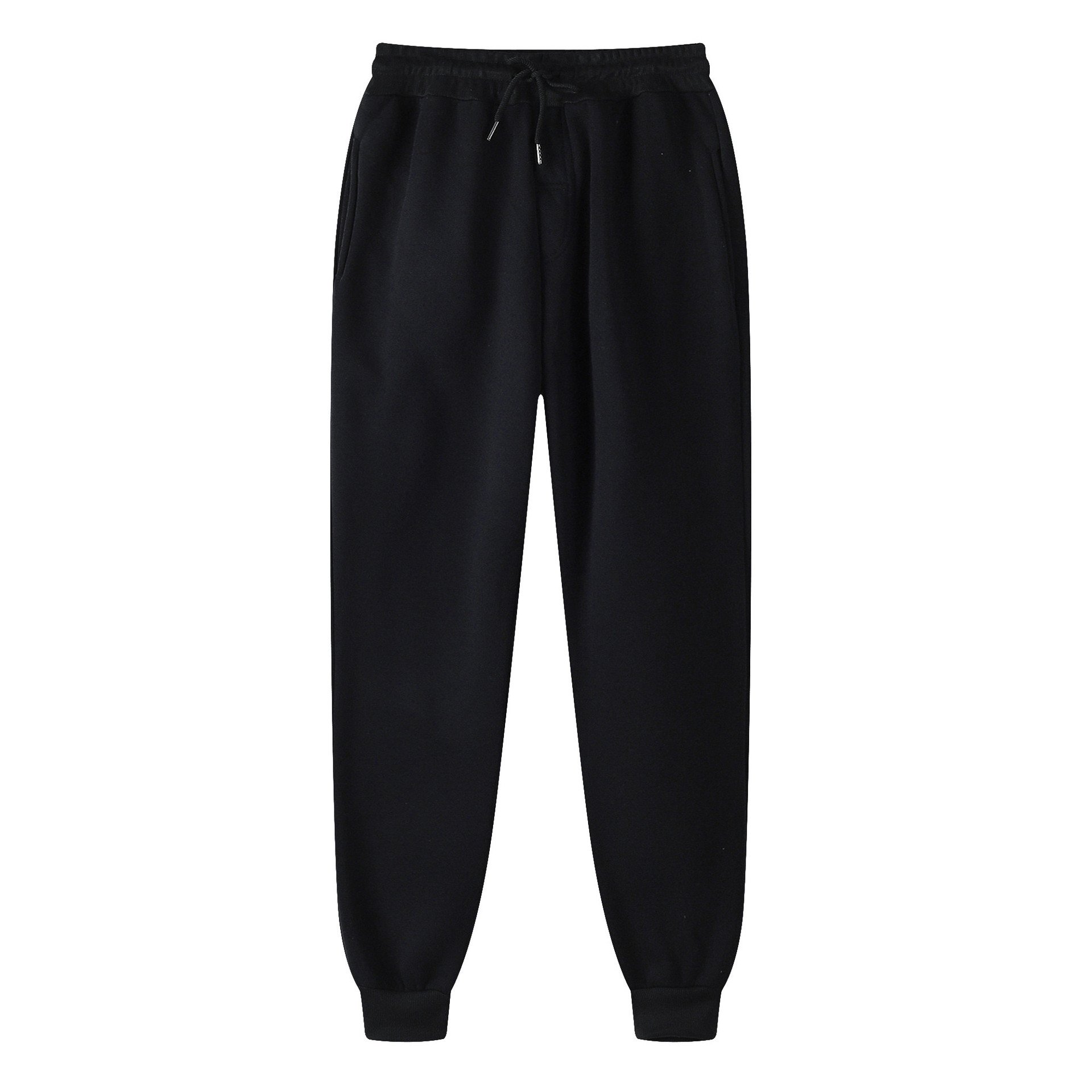 100% Cotton men's hoodies & sweatshirts plain blank hoodies custom logo embroidered oem sweatpants and hoodie set unisex for men