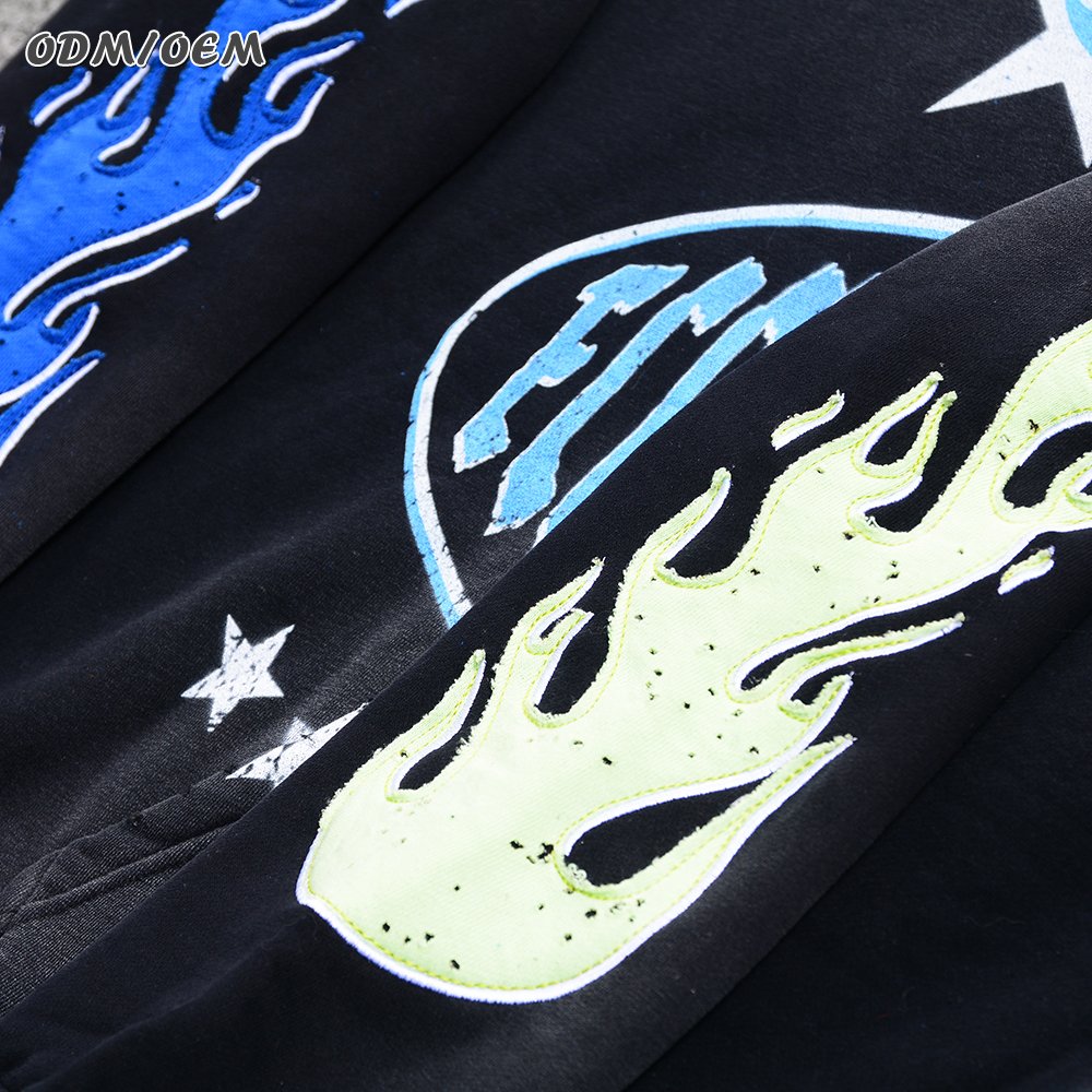 Wholesale Premium Quality Custom Men's Hoodies Heavyweight Cotton Zipper Hoody Fleece for Winter Oversized Hooded