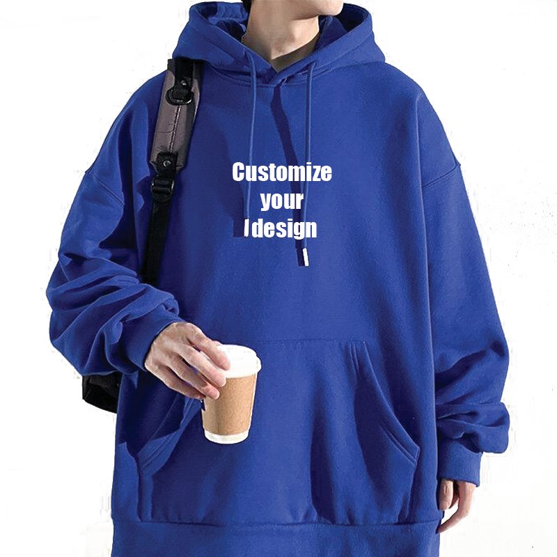 custom High Quality wholesale heavyweight oversized men hoodie manufacture heavy 100% cotton 380gsm french terry men's hoodie
