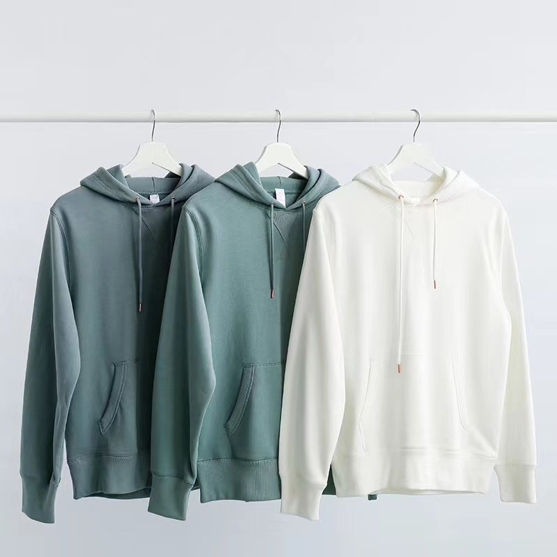 High Quality Cotton French Terry Custom Zip Up Men's Hoodies & Sweatshirts Jackets