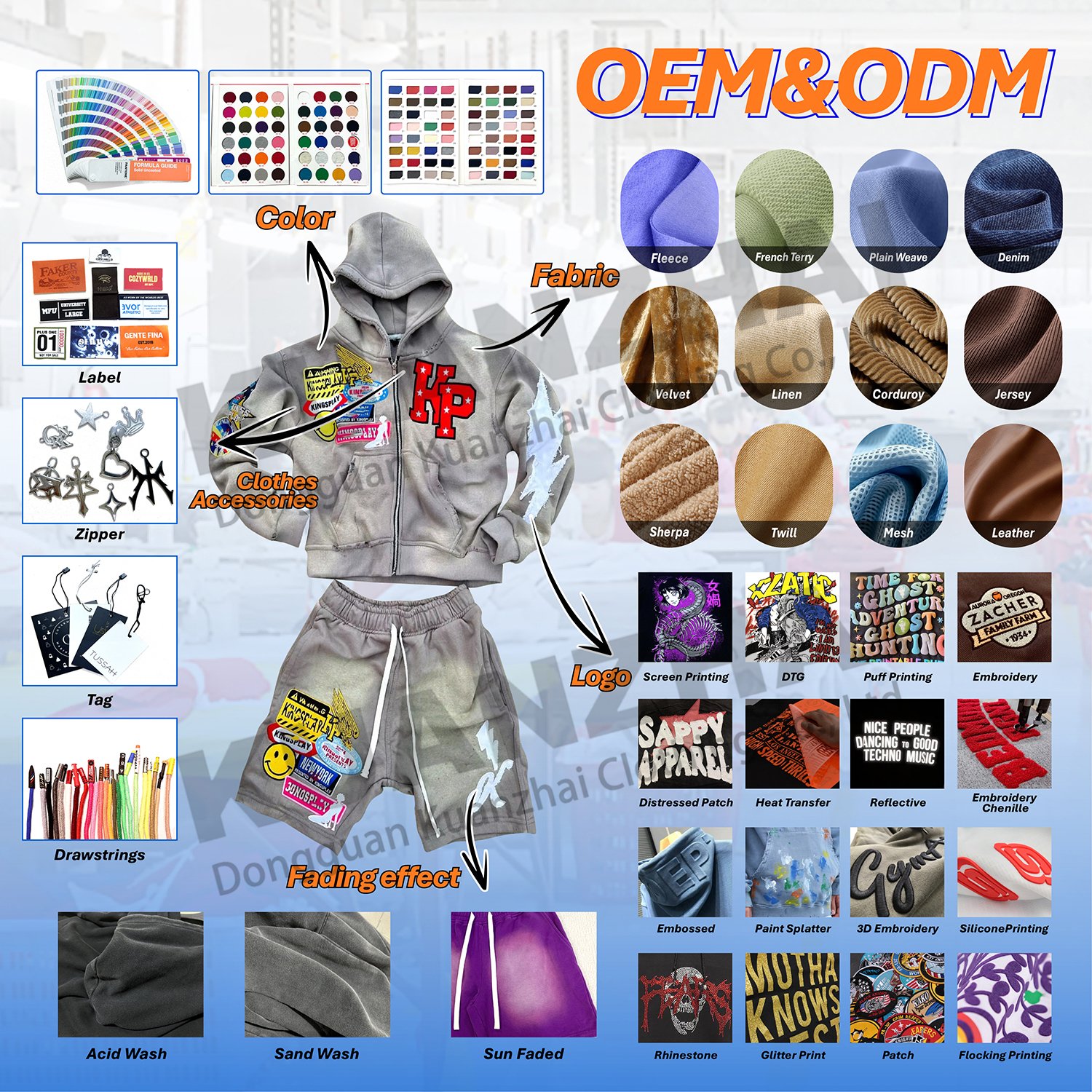 Custom clothing french terry blank sweatshirts man oversized boxy pullover triple double layer plain drop shoulder men's hoodie