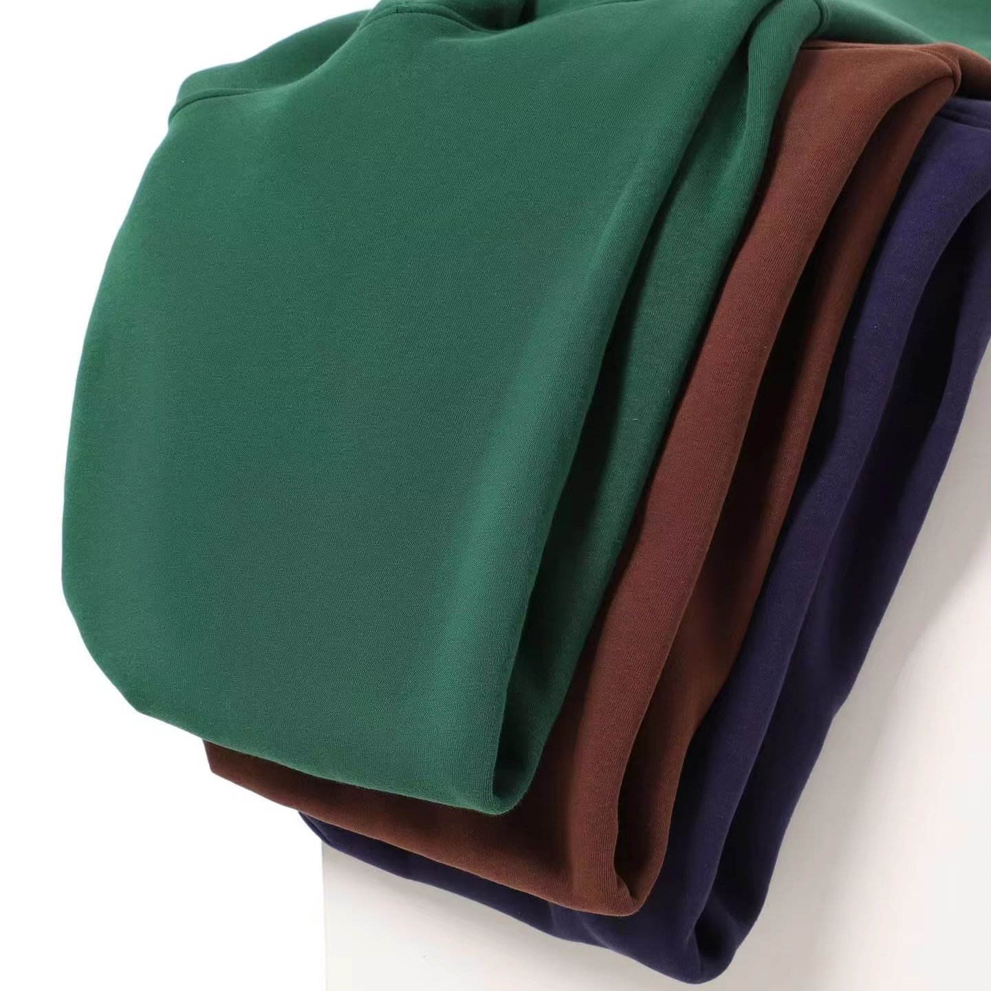 2024 New Blank Fleece Basics Cotton Heavyweight 600 Gsm Boxy Fit Plain Hoodie Plus Size Printed Hoodies Men's Hoodies In Bulk