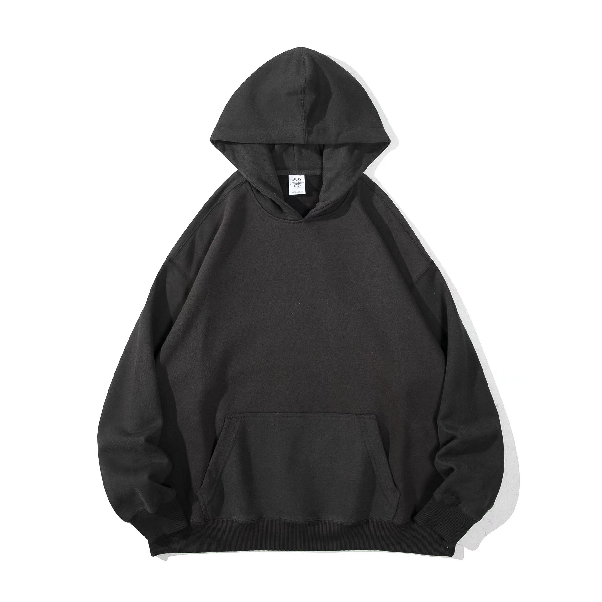 Custom High Quality Cotton 520gsm Heavyweight Hoodies Wholesale Blank Custom Fleece Pullover Oversized Men's Hoodies